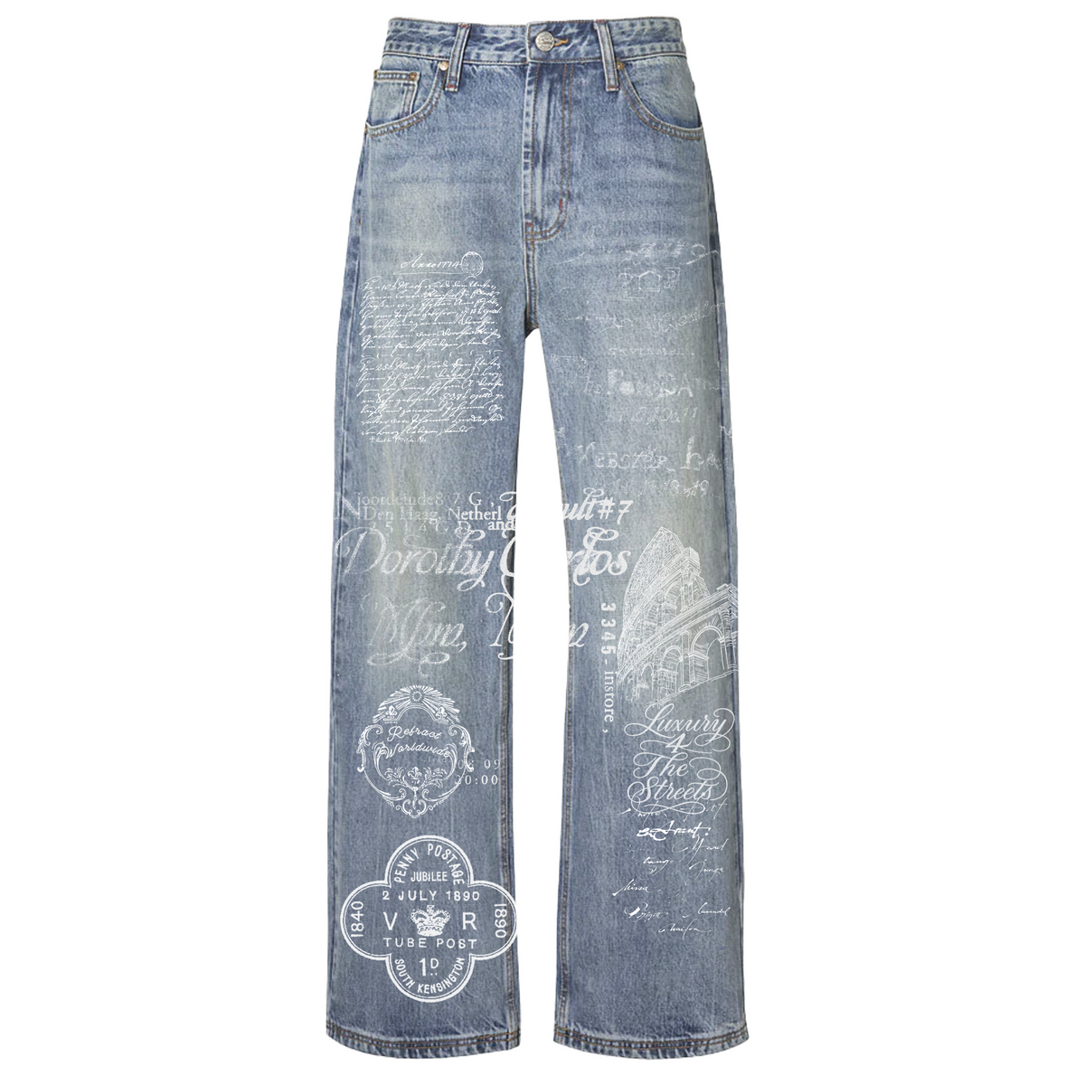 RW “European Chaos” Straight Leg Denim