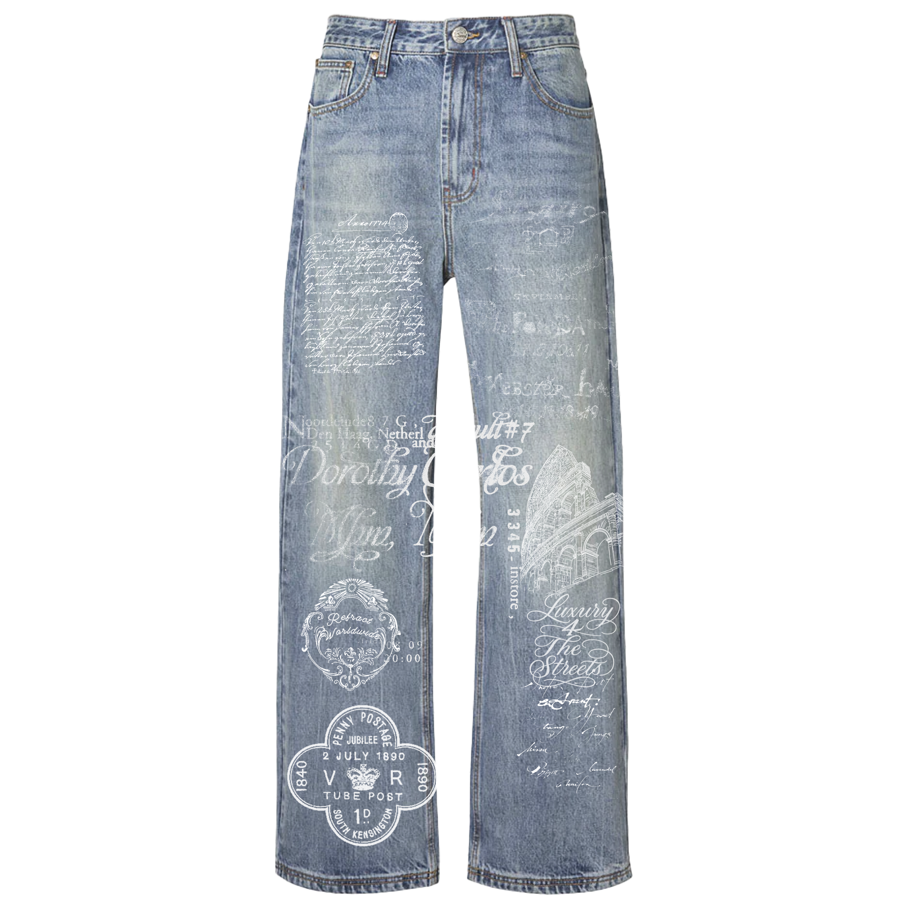 European Chaos Straight Leg Denim