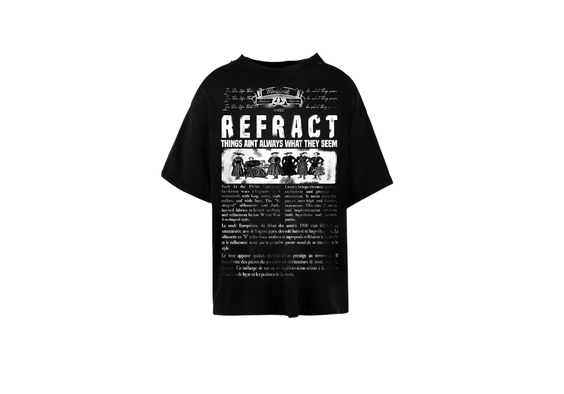 RW Newspaper Tee
